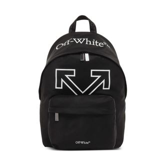 Off-white Zaino con grafica a freccia - male - Off White - Backpacks - Black - ONE SIZE - Bags