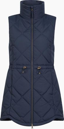 Mountain Warehouse Womens Mountain Warehouse Womens/Ladies Rye Quilted Long Length Gilet - Navy - Size: 12