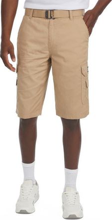 Ecko The Lead Belted Cargo Short in Khaki at Nordstrom, Size 34