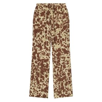 Nanushka Tie Dye Polyka Relaxed-Leg Pants, Size X-Small