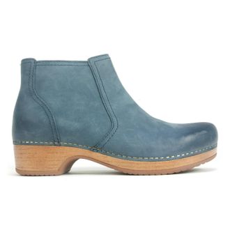 Dansko Womens Barbara Ankle Bootie In Blue