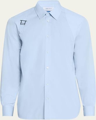 Alexander McQueen Mens Harness Sport Shirt with Strap