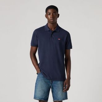 Levi's Housemark Polo Shirt - Mens - S - Blue