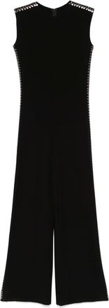 Norma Kamali Tuta intera con borchie - Nero