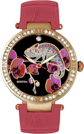 Bertha Sunglasses Camilla Mother-Of-Pearl Bracelet Watch