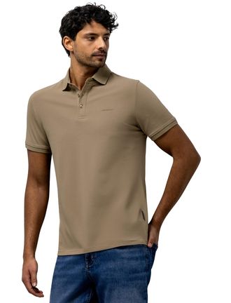State of Art Korte mouw polo State of Art groen 3 knoops
