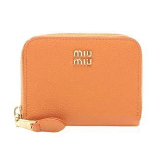 Miu Miu Portamonete Pre-owned - - Pre-owned - Donna - Arancione - ONE SIZE