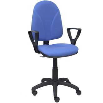 Piqueras y Crespo Silla Algarra Cp Bali Azul Claro Brazos Fijos