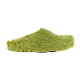 Marni Heren, Schoenen, Groen, Maat: 43 EU Leer