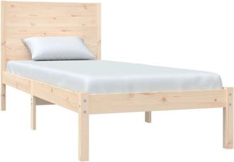 vidaXL Bed Frame without Mattress 90x200 cm Solid Wood Pine vidaXL