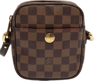 Louis Vuitton Rift Handbag Damier Brown Canvas Bag (Pre-Owned)