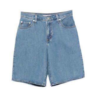 Levi's Baggy Dad Jorts - Dames - Korte broeken - Blauw - Maat: W29 Zijde