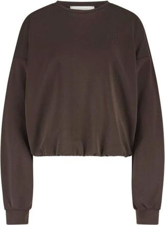 Nukus Nukus, Dames, Sweatshirts & Hoodies, Bruin, Maat: 2XL