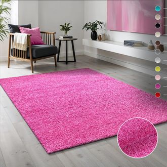 Sanat Hali Hochflor-Läufer »LOCA« rechteckig 30 mm Höhe Wohnzimmer, Langflor, Shaggy, Schlafzimmer
