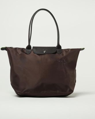 Longchamp Borsa Le Pliage Green L Longchamp in nylon riciclato e pelle