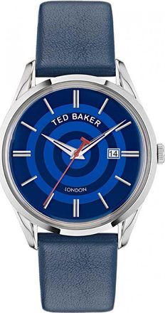 Ted Baker BKPLTF302 Mens Leytonn Watch - Silver - One Size