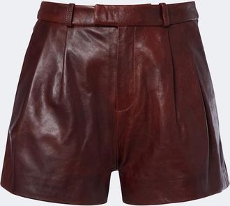 Arma Shorts de piel