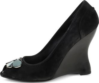 Louis Vuitton Pumps Butterfly in pelle scamosciata 105mm - Nero