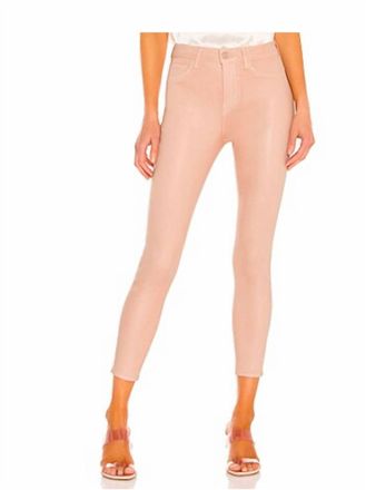 L'agence Margo Skinny Jeans In Petal Coated