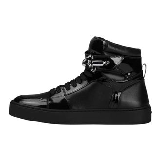Cesare Paciotti Zapatillas de ca&ntilde;a baja - Shoes - Hombre - Negro - 44 EU