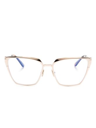 Tom Ford Eyewear Bril met cat-eye montuur - Bruin