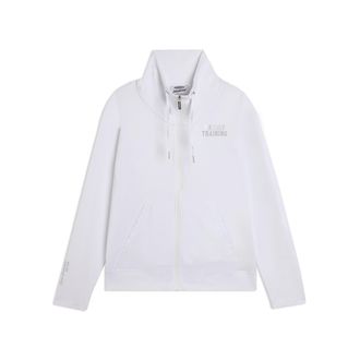 Freddy Felpa Full Zip con Collo Alto e Dettagli Silver