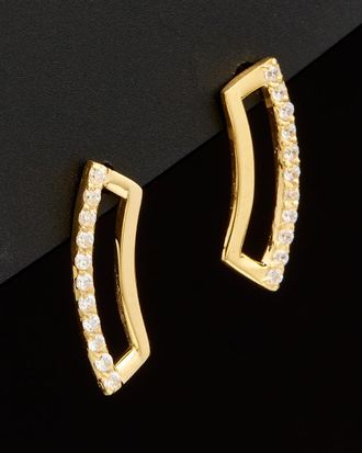 Italian Gold, Inc 14K Italian Gold Cz Earrings