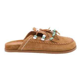 Toral Shoes Mules, female, Brown, Size: 11 US Inka Mule