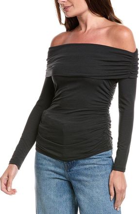 Rag & Bone Lucy Off-The-Shoulder Ruched Top