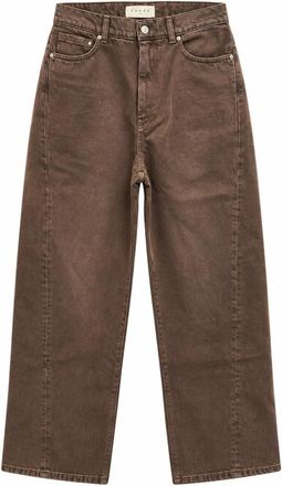 Paura Twist Baggy Denim - Heren - Loose Fit Jeans - Bruin - W34 - Denim - Jeans