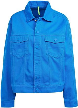 adidas (WMNS) adidas Kseniaschnaider 3-Stripes Dyed Jacket Asia Sizing Blue IU2460