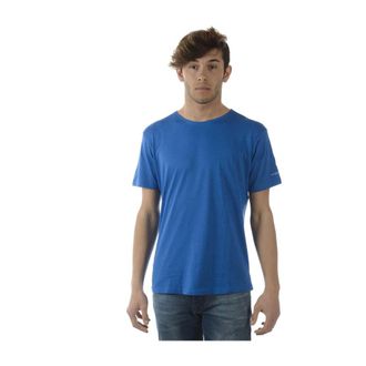 Daniele Alessandrini T-Shirts, male, Blue, S, Travel Sweatshirt