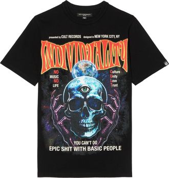 Cult of Individuality SHORT SLEEVE CREW NECK TEE PSYCHEDELIC