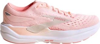 Brooks Womens Ghost Max 3 Runnng Shoes In Peach/sand/coconut