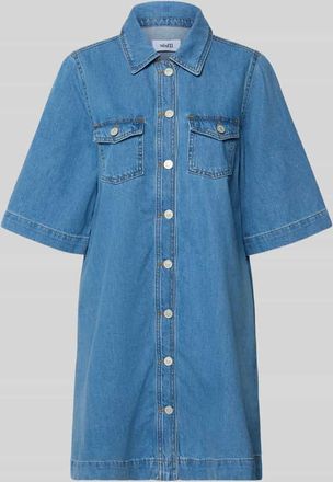 Mbym mbyM Jeanskleid mit Brusttaschen Modell Mira in Blau, Gr&ouml;&szlig;e XL