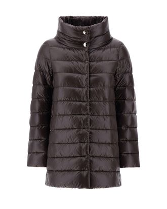 Herno Dark Brown Amelia Ultralight Down Jacket