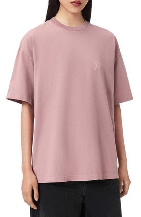 AllSaints Odyssey Cotton Graphic T-Shirt in Dusty Lilac at Nordstrom, Size X-Small