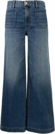 Kut from the Kloth Womens High Rise Wide Leg Jeans In Loyalty