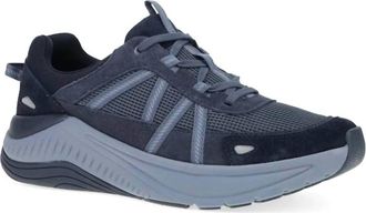 Dansko Womens Poppy Casual Suede Walking Sneakers In Navy