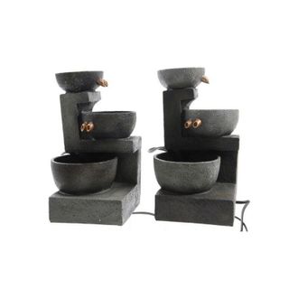 Lumineo Lumineo - Fuente De Pl&aacute;stico Con 3 Cuencos