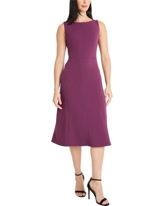Maggy London Sleeveless Scuba Crepe Dress