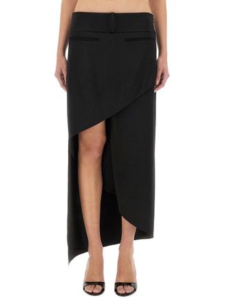 Courr&egrave;ges Infinity Heritage Skirt - Black