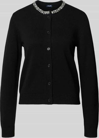 Joop Regular Fit Cardigan mit Viskose-Kaschmir-Anteil Modell Kosta in Hellblau, Gr&ouml;&szlig;e 34