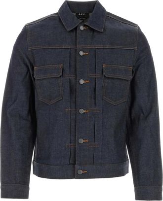 A.P.C. classic denim jacket - Blu