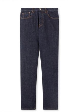 Fortela Selvedge Denim Trousers in Ivory at Nordstrom, Size 35 X 29 Eu