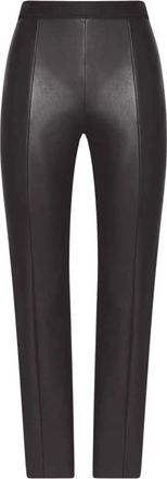 Wolford Jenna Broeken - Dames - Vrijetijds broeken - Bruin - M - Wol - Broeken