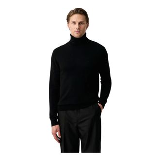 Michael Kors Su&eacute;ter de cuello alto de lana merino - Knitwear - Hombre - Negro - 2XL