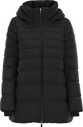 Herno 2 Layer Hooded Down Jacket