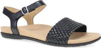 Dansko Jodie Ankle Strap Sandal in Black at Nordstrom, Size 10.5-11Us