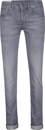 Dondup Slim-fit Jeans - Heren - Slim Fit Jeans - Grijs - W30 - Leer - Jeans